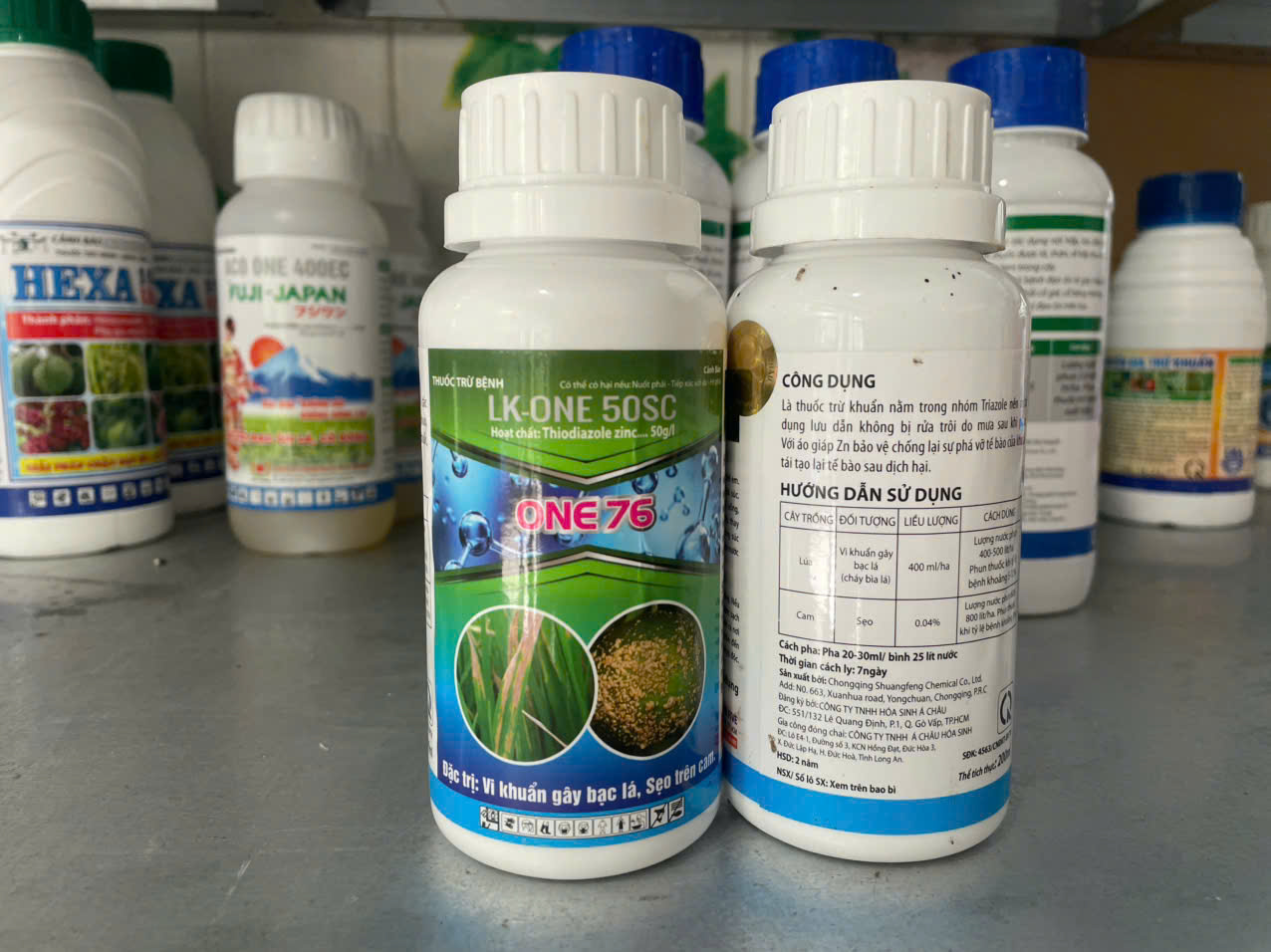 THUỐC TRỪ BỆNH LK-one 50SC - Đặt Trị Vi khuẩn hại lúa0